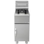 Friteuse | Aardgas | 21L | 30°C/190°C | 27kW | Aftapkraan |, Verzenden, Nieuw in verpakking