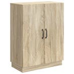 vidaXL Dressoir Sonoma Eiken 66 x 34,5 x 87 cm Bewerkt hout, Verzenden