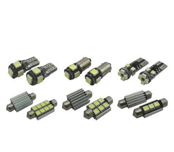Kit 11 Ampoules Led Intérieur Pour Alfa Romeo 156 98-05, Autos : Pièces & Accessoires, Verzenden