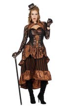 Steampunk Jurk, Verzenden, Nieuw