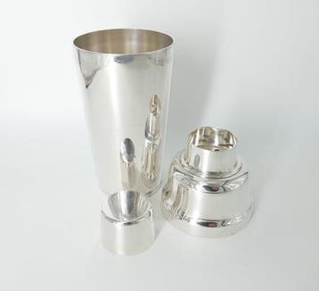 WMF / Geislingen - Shaker à cocktail - Plaqué(e) argent -
