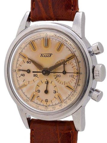 Tissot - Vintage Chronograph 808 A - Zonder minimumprijs -, Nieuw