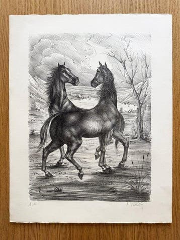 Marc Dautry (1930-2008) - Sans titre, Antiek en Kunst