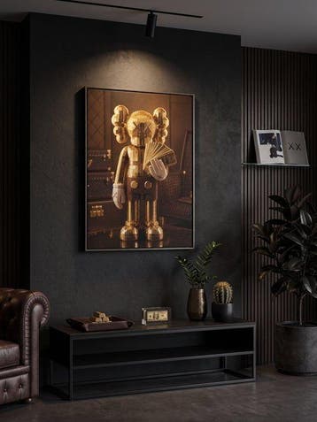 daveY - KAWS x LEGO x LUXURY - GOLDEN COMPANION, Nieuw