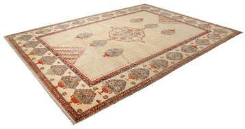 Kazak Fine - Vloerkleed - 362 cm - 273 cm - Handgemaakt -, Nieuw