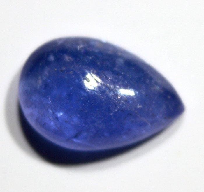 Geen Reserve - Ct. 2,80. Tanzaniet natuurlijk blauw, viola-, Verzamelen, Mineralen en Fossielen
