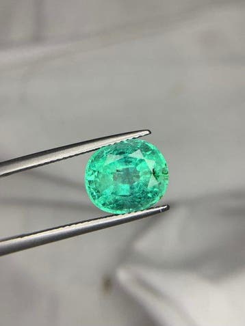 Vert Émeraude - 5.45 ct - GRS (Laboratoire Gem Research