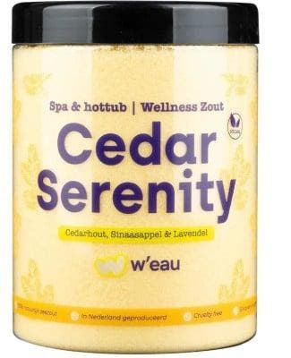 Weau badzout Cedar Serenity 1250 gram, Tuin en Terras, Bubbelbaden en Hottubs, Ophalen of Verzenden