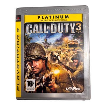 Call Of Duty 3 (Platinum) (PS3) (TWEEDEHANDS), Verzenden, Nieuw