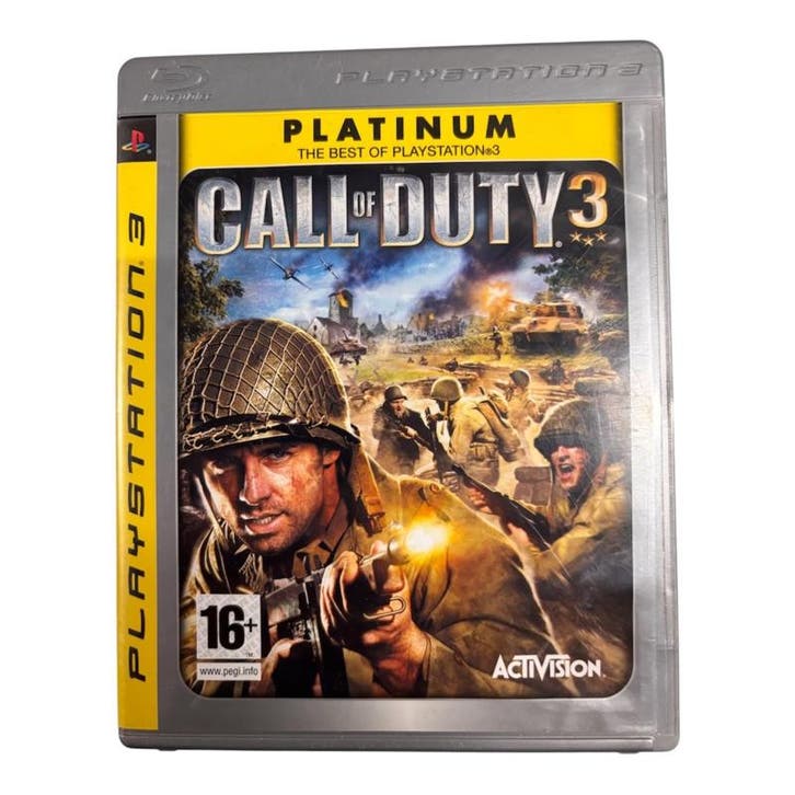 Call Of Duty 3 (Platinum) (PS3) (TWEEDEHANDS), Games en Spelcomputers, Games | Sony PlayStation 3, Verzenden