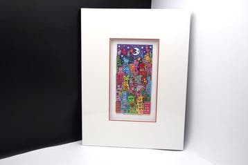 James Rizzi (1950-2011) - This City Is Alive Tonight