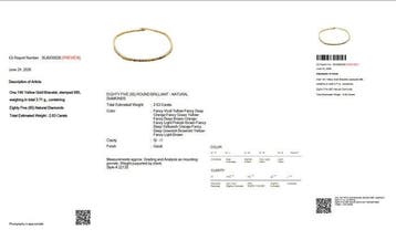 Zonder minimumprijs - Armband - 14 karaat Geel goud -