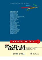 Codex staats- en bestuursrecht 2023-2024 / Bamacodex / 1, Boeken, Verzenden, Gelezen