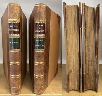 Div. - Two important works on Handwriting Forgery in