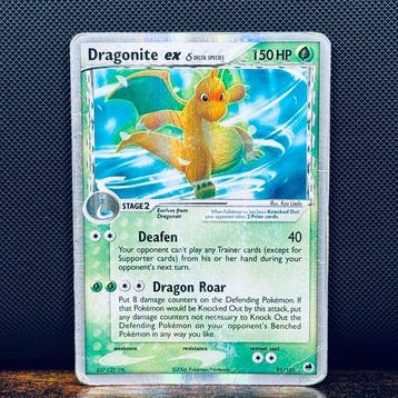 Pokémon Card - Dragonite ex 91 – Pokémon, Nieuw