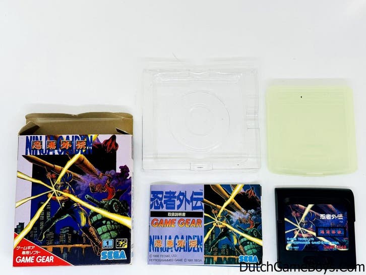 Sega Game Gear - Ninja Gaiden - Japan, Games en Spelcomputers, Games | Nintendo GameCube, Gebruikt, Verzenden