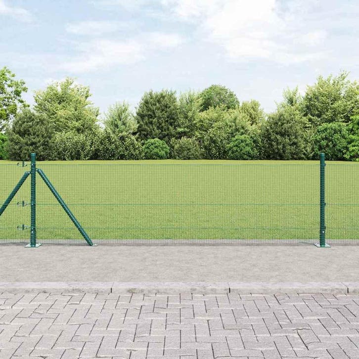 vidaXL Hekpaal. Groen, Jardin & Terrasse, Clôtures de jardin, Envoi