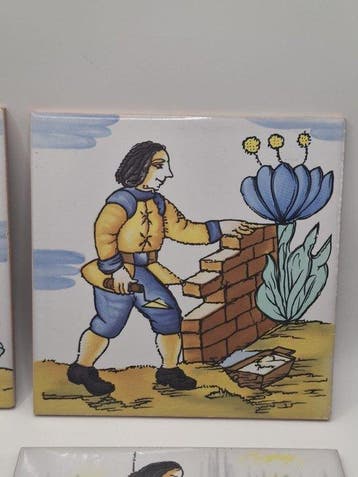 Tegel (4) - 1990-2000 - thema van oude ambachten