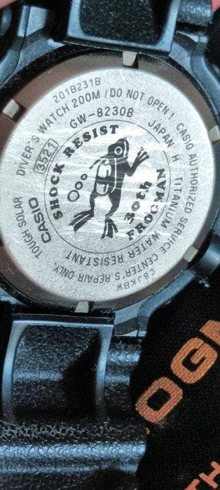 Casio - G-SHOCK MASTER OF G - FROGMAN - lim. ed 30th, Handtassen en Accessoires, Horloges | Heren, Nieuw