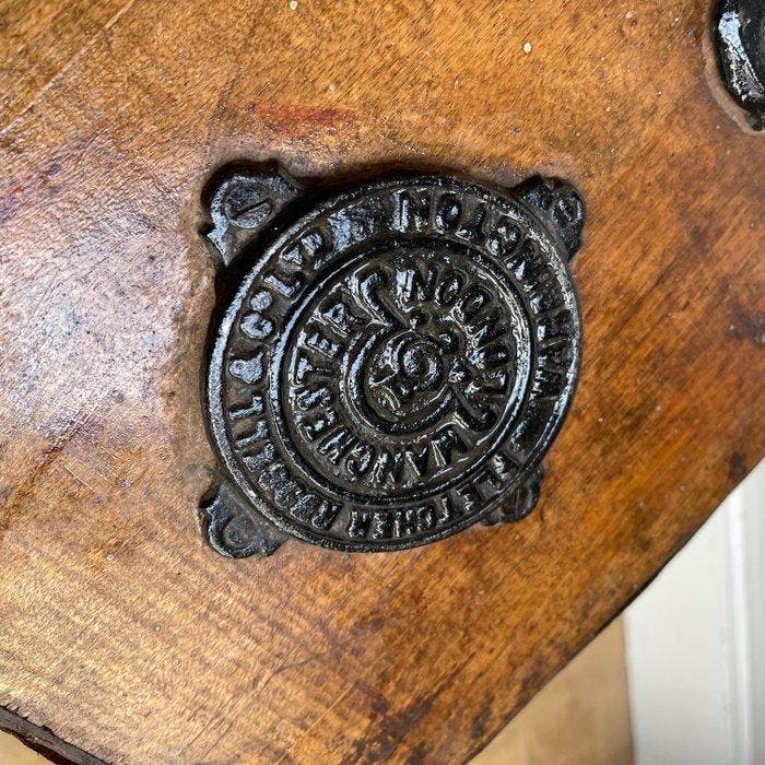 Kachel - Gietijzer - Antieke tandartsblaasbalg, Antiek en Kunst, Antiek | Overige Antiek