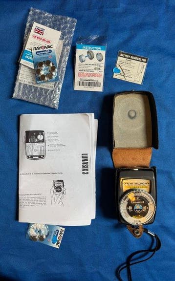 Gossen Lunasix 3 Compteur de lumière