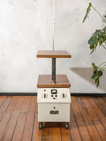 Famed - Bijzettafel - Metaal, Hout - Chirurgische tafel, Antiek en Kunst