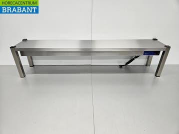HCB RVS Warmtebrug Warmhoudbrug Verwarmde etagere 160 cm, Zakelijke goederen, Horeca | Keukenapparatuur, Ophalen of Verzenden