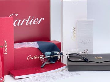 Cartier - New Piccadilly Silver Gold Planted 18k - Lunettes, Handtassen en Accessoires, Zonnebrillen en Brillen | Dames, Nieuw