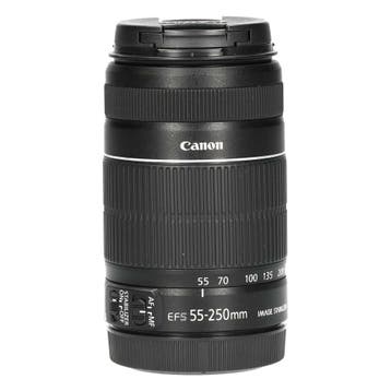 Canon EF-S 55-250mm f/4-5.6 IS II met garantie, Ophalen of Verzenden, Gebruikt