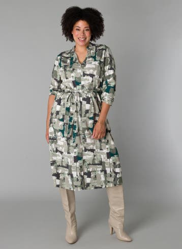 YESTA jurk Seven2(50)Maat 46/48 (XL) of groter, Kleding | Dames, Verzenden, Nieuw, Maat 46/48 (XL) of groter, Overige kleuren