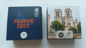 France. 2 Euro 2023/2025 Rugby World Cup + Notre-Dame de