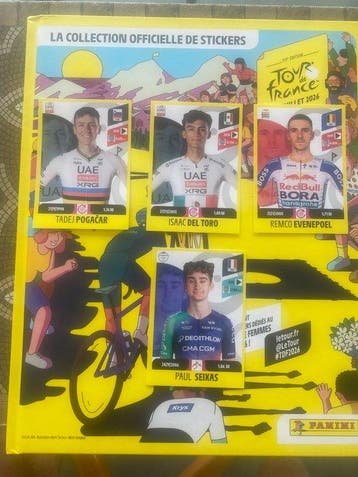 2026 Panini Tour de France Rare Hard Cover Empty album +
