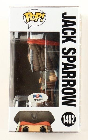 Funko Pop! - Johnny Depp Signed Pirates of the Caribbean -, Antiek en Kunst, Antiek | Speelgoed