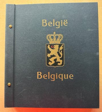België 1869/1973 - Verzameling in 2 Davo Albums, Postzegels en Munten, Gestempeld