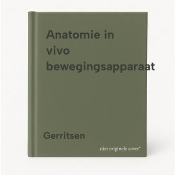 Anatomie in vivo bewegingsapparaat 9789063484033 Gerritsen, Verzenden, Gelezen, Gerritsen