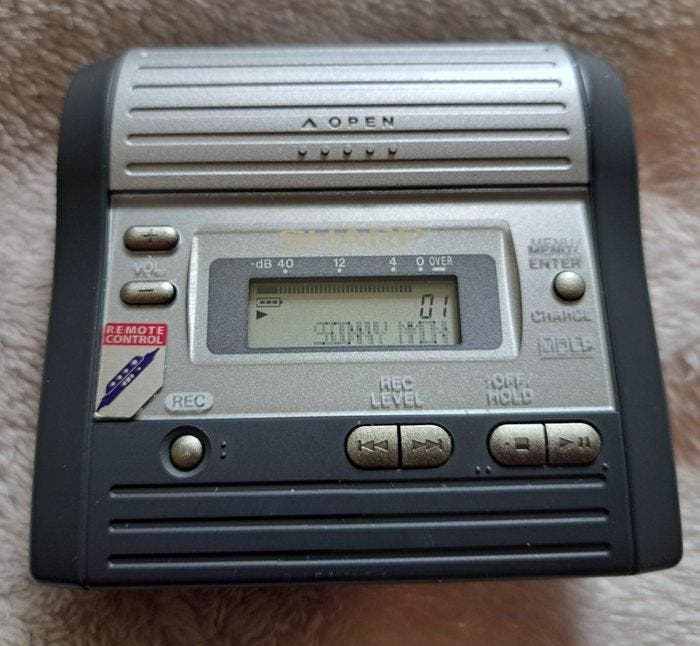 Sharp - MD-MT290H(BK) Minidisc deck, TV, Hi-fi & Vidéo, Radios