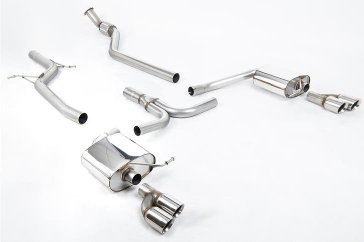 Cat-back uitlaatsysteem | Audi A4 2.0 TFSI S line B8 (2WD en, Autos : Pièces & Accessoires, Systèmes d'échappement, Envoi