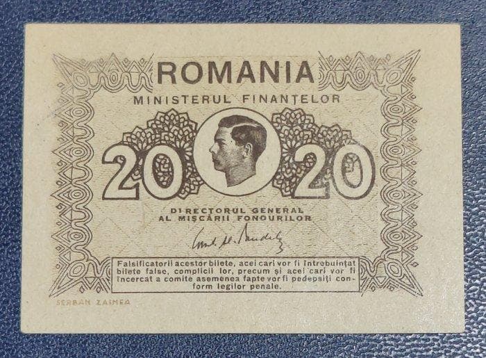 Roemenië. - 20, 100 Lei - 1945 (Zonder minimumprijs), Postzegels en Munten, Bankbiljetten | Europa | Niet-Eurobiljetten