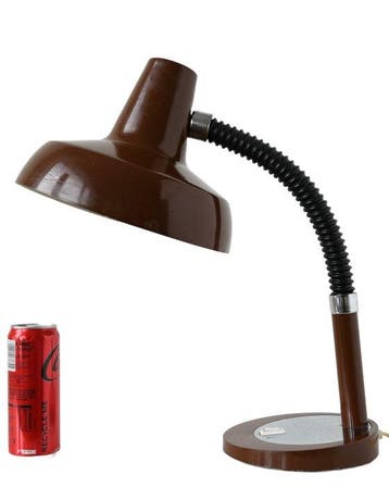 Herda Verlichting - Bureaulamp - Metaal, Aluminium, Rubber,, Antiek en Kunst