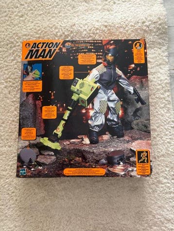Hasbro - Speelgoed Action Man Metal Detector - 1990-2000