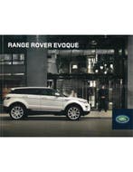 2012 RANGE ROVER EVOQUE BROCHURE NEDERLANDS, Nieuw