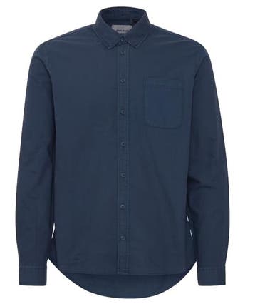 2dekans | Blend Overhemd Oxford Dress Blues - Maat M -, Ophalen of Verzenden