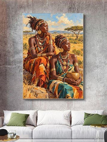 Shayer - Daughters of the Savannah - XL - 60x80cm – 1/1