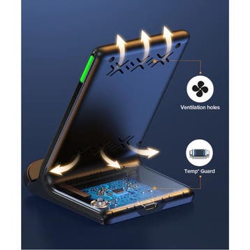 3 in 1 Oplaadstation - Compatibel met Apple iPhone / iWatch, Verzenden, Nieuw