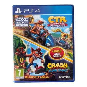 Crash Bandicoot Bundle (N. Sane Trilogy + CTR Nitro-Fueled), Consoles de jeu & Jeux vidéo, Verzenden