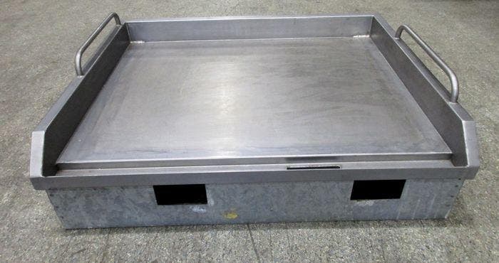 Stalen bakplaat Frame, B74 x D60,5 x H8,5cm, Zakelijke goederen, Horeca | Keukenapparatuur