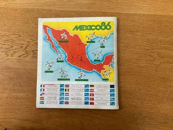 Panini World Cup Mexico 86 Diego Maradona - 1 Compleet album