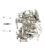 DIY Broche 3,5cm – Brochespeldjes – Metaal – Zilver – Set, Hobby & Loisirs créatifs, Bricolage