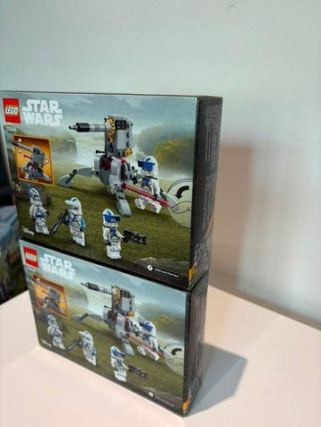 Lego Set - Star Wars - 2 sets x 501st Clone Troopers Battle, Nieuw