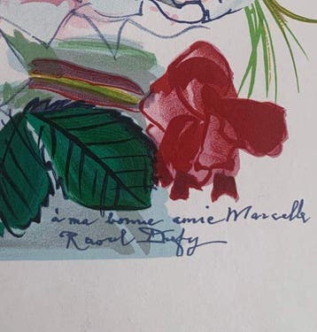 Raoul Dufy (1877-1953) - Composition au fleurs